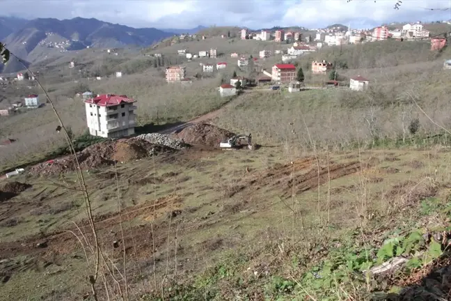 Güce'de TOKİ Konutları İnşaatı Başladı