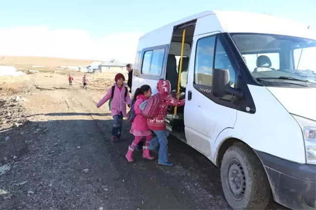 Tutak'ta Öğrencilere Ücretsiz Servis Hizmeti