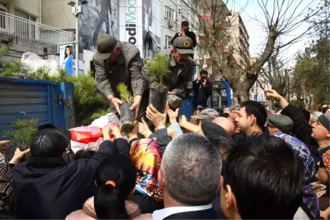 Eskişehir Ve Afyonkarahisar'da Yeni Yıl İçin Fidan Dağıtımı