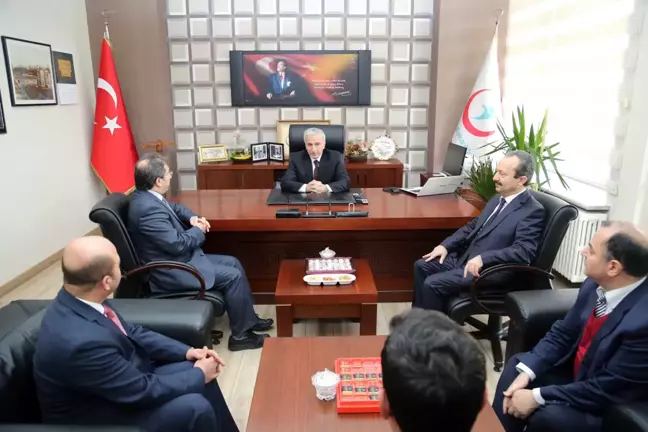 Vali Kamçı'dan Kurum Ziyaretleri
