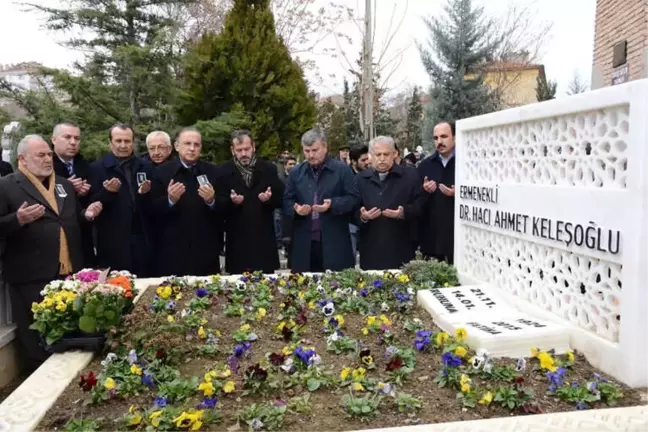 Hayırsever İşadamı Dr. Ahmet Keleşoğlu Mezarı Başında Anıldı