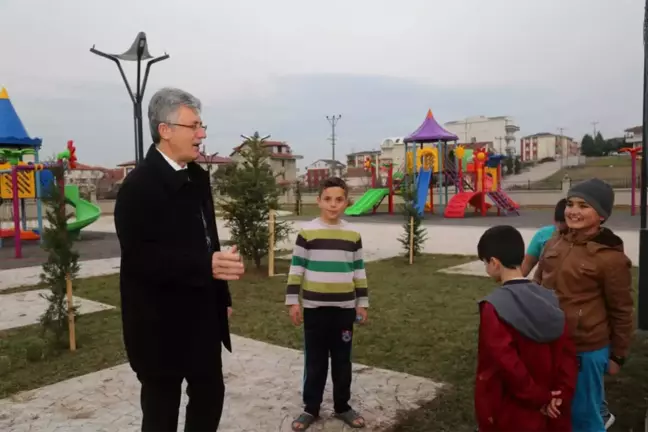 Başkan Ellibeş Bölge Parkı Çalışmalarını İnceledi