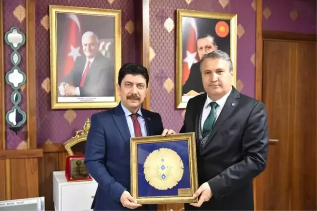 Başkan Çerçi, Coşkun'la Vedalaştı