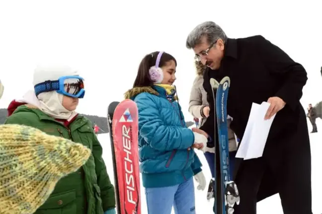 Minik Kayakçılara Sertifika