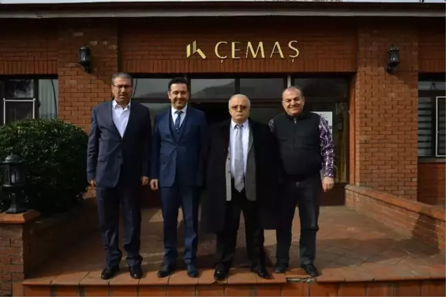 Vali Necati Şentürk, Çemaş Döküm Fabrikasını Ziyaret Etti.