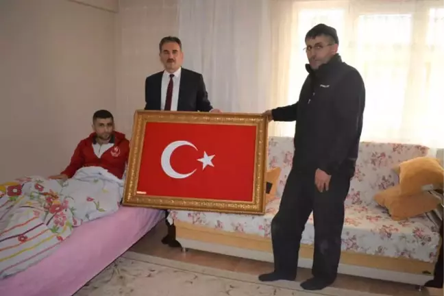 Yılmaz'dan Afrin Gazisine Ziyaret