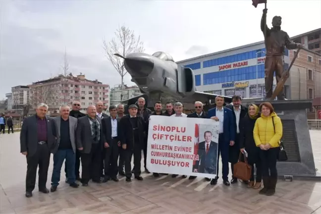 Boyabatlı Çiftçiler Ankara'ya Gitti