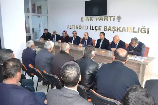 Kaymakam Uygur'dan AK Parti İlçe Başkanlığına Ziyaret