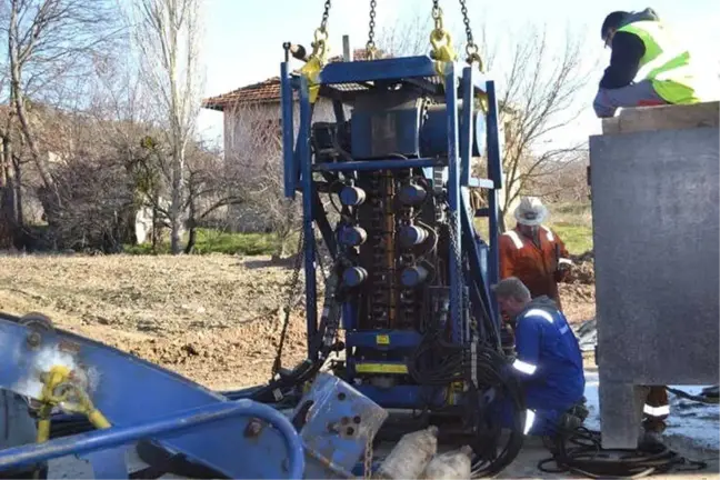 Şaphane'de Sıcak Su Arama Çalışmaları