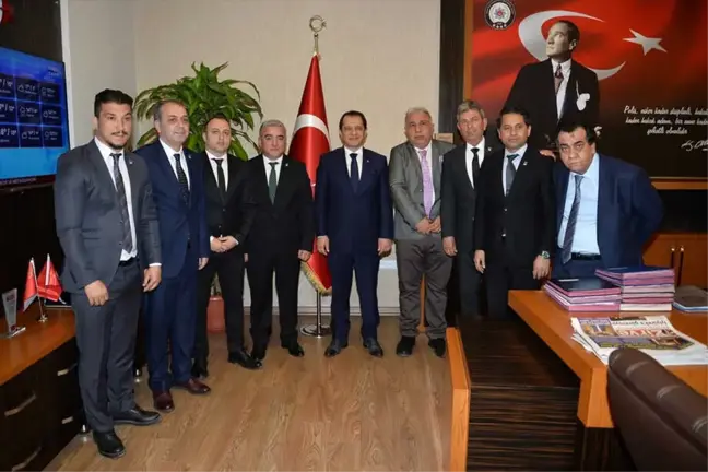 Tsyd Adana Şubesinden Emniyet Müdürü Yıldız'a Ziyaret