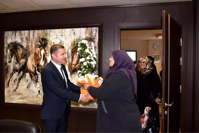 Çanlı Kadınlardan Başkan Kuzu'ya Ziyaret