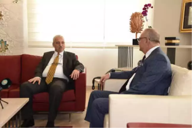 Vali Güvençer Başkan Ergün'ü Ziyaret Etti