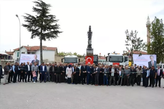 Karacan, Günyüzü'nde İş Makinelerini Hizmete Aldı