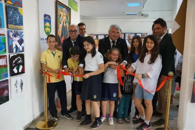 Başak Koleji'nden Yılsonu Resim Sergisi