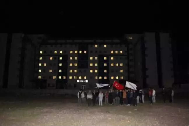 Kars Kyk Işıklarını Kudüs İçin Yaktı
