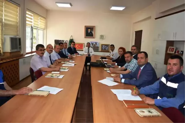 Havran'da Orman Yangınları ile Mücadele Komisyonu Toplandı