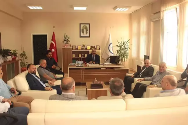 Dtso'dan Ayhan Şamandar'a Ziyaret