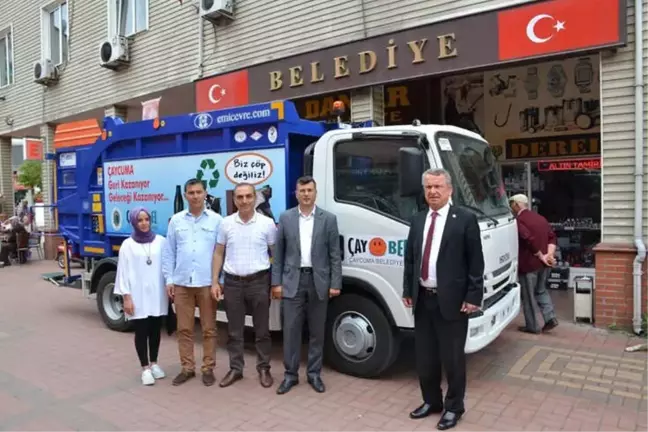 Çaycuma'da Ambalaj Atıkları Toplama Aracı Satın Alındı