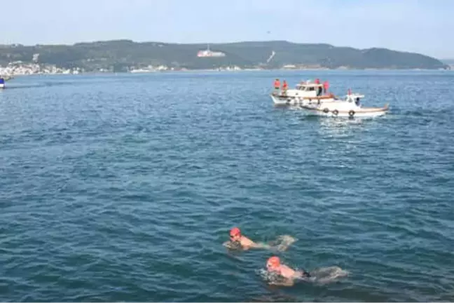 Çanakkale Boğazı'nı Yüzerek Geçtiler
