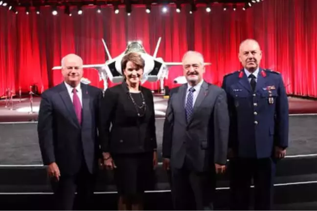 Türkiye İlk F-35'i Teslim Aldı