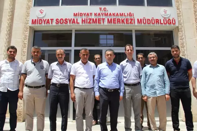 Kaymakam Tekin, Shm Müdürü Çelik'i Ziyaret Etti