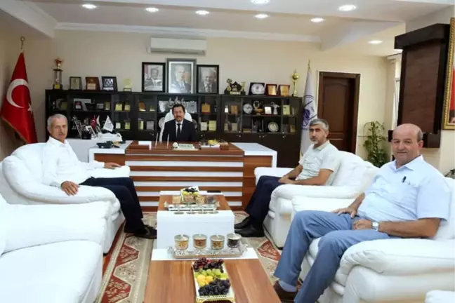 Vali Balkanlıoğlu'ndan Başkan Dişli'ye Ziyaret