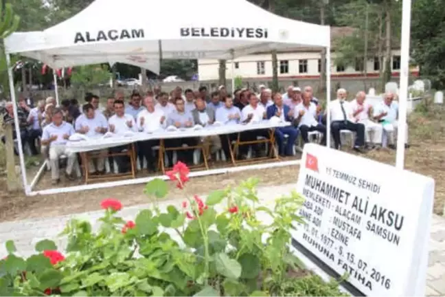 15 Temmuz Şehidi Mezarı Başında Anıldı