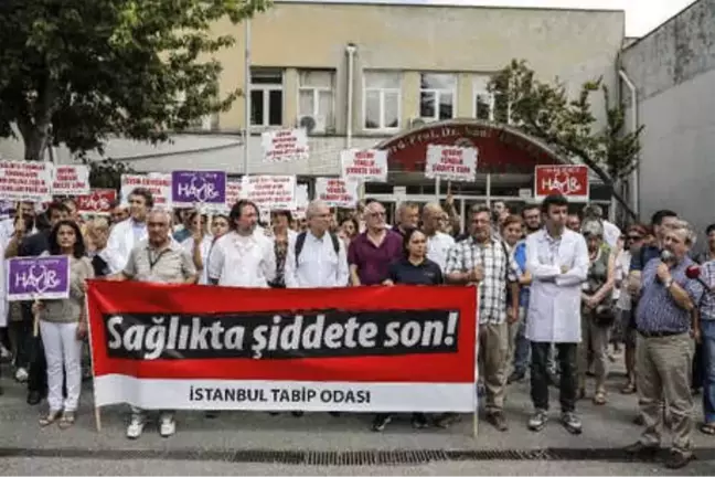 Türk Tabipler Birliği Sağlıkta Şiddetle İlgili Basın Açıklaması Açıklaması Yaptı