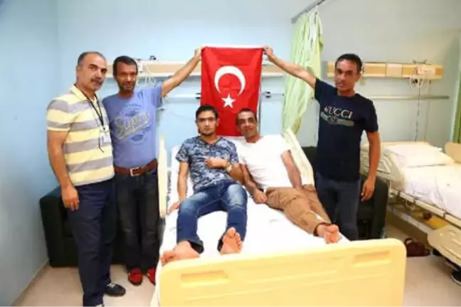 İsrail'in Kurşunlarıyla Yaralanan Filistinliler Başakşehir'de Tedavi Görüyor