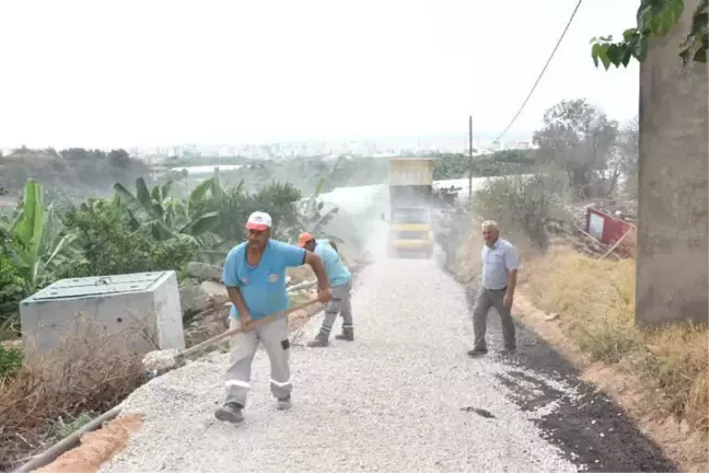 Alanya Yaylalı Mahallesi'ne 4 Kilometre Asfalt