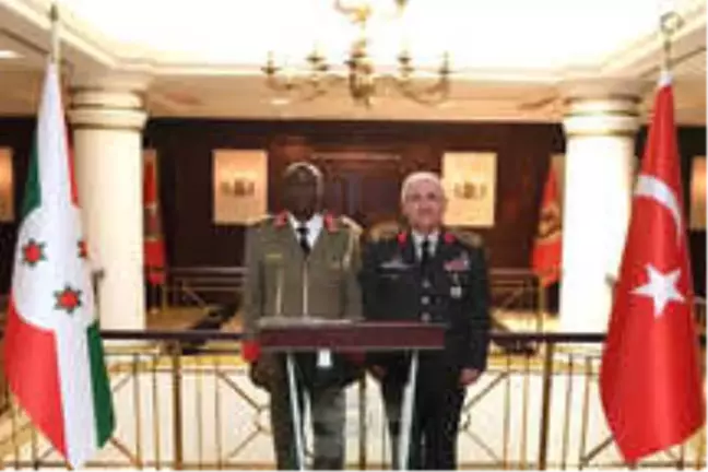 Burundi Genelkurmay Başkanı Nıyongabo, Genelkurmay Başkanı Güler'i Ziyaret Etti