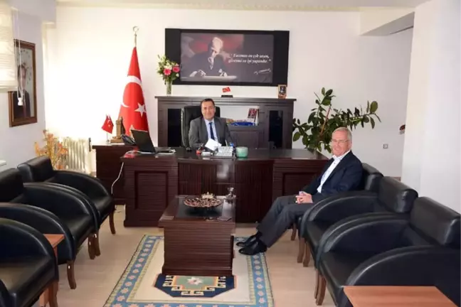 Başkan Acar'dan Yeni Kaymakam Kapankaya'ya Ziyaret