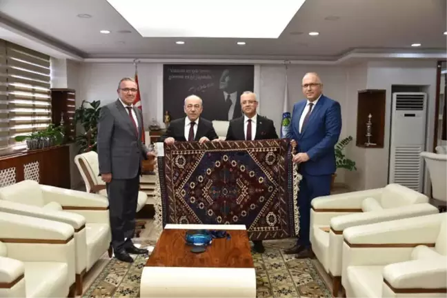 Kaymakam Çelenkoğlu, Başkan Kayda ile Vedalaştı