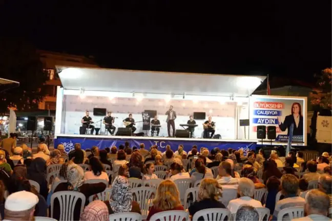 Büyükşehir'den Atça'da Halk Konseri