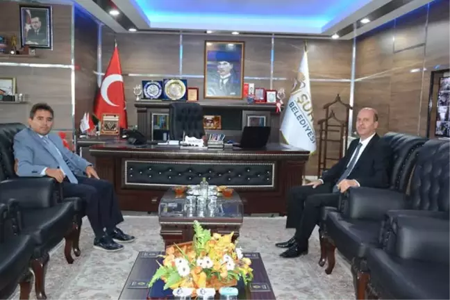 Kaymakam Nurullah Kaya'dan Şuhut Belediyesi'ne Ziyaret
