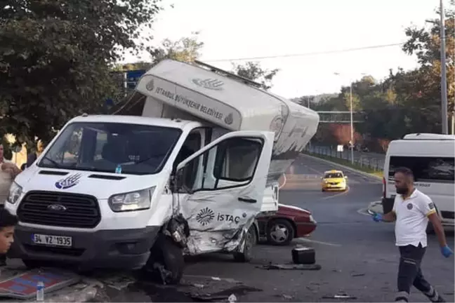 İstanbul'da Beton Pompası Dehşeti Kamerada
