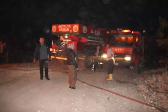 Antalya'da Eş Zamanlı İki Orman Yangını