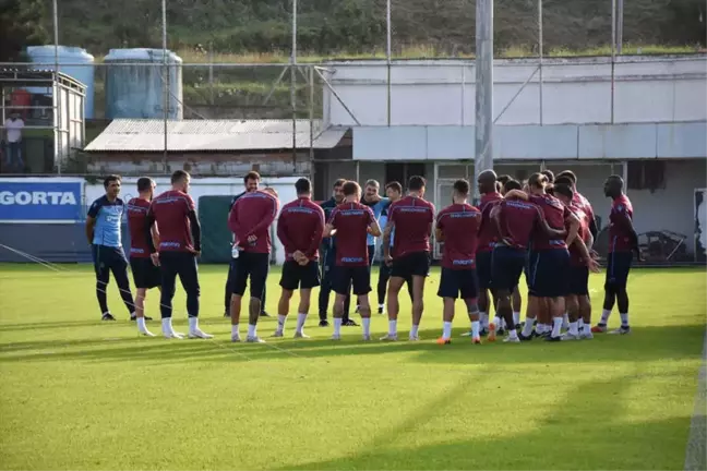 Trabzonspor'da, Büyükşehir Belediyesi Erzurumspor Maçı Hazırlıkları