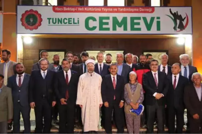 Tunceli, İlk Kez Bir Diyanet Başkanını Ağırladı (2)