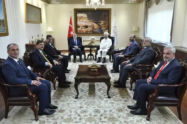 Yeni Müftülerden Erbaş'a Ziyaret