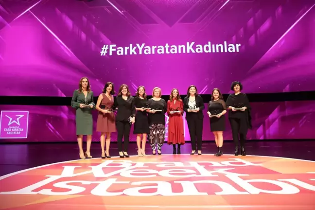 2018'İn Fark Yaratan Kadınları Ödüllerini Aldı