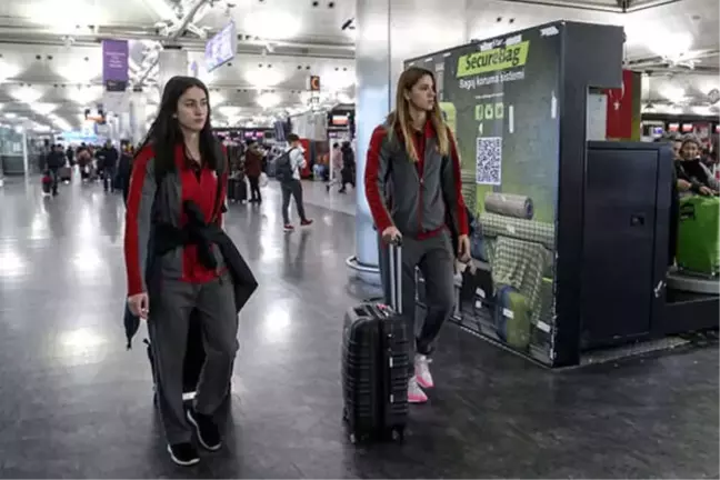 A Milli Kadın Basketbol Takımı Polonya'ya Gitti