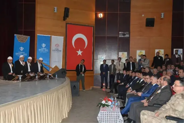 Hakkari'de Mevlid-i Nebi Haftası Etkinlikleri
