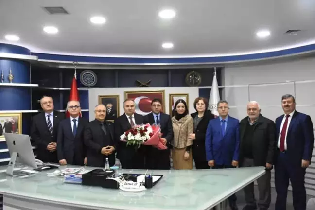 Kızılay Heyetinden Başkan Dursun Ay'a Ziyaret