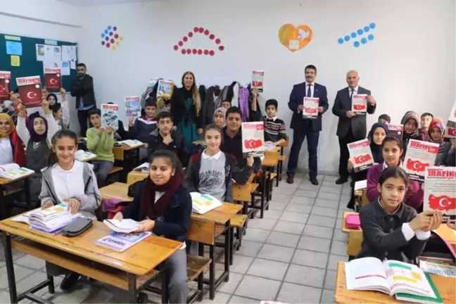 Öğrencilere Trafik Dergisi Dağıtıldı