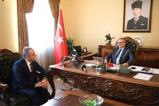 Başkan Böcek'ten İlk Ziyaretler