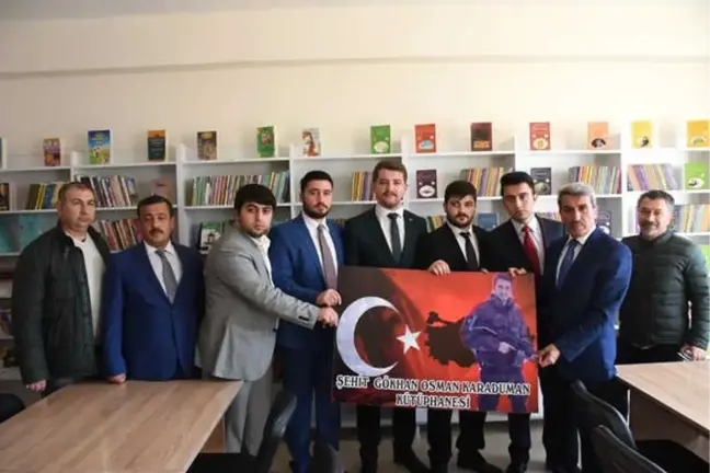 Türkiye Öğrenci Meclisi Nusaybin'e Kütüphane Yaptı