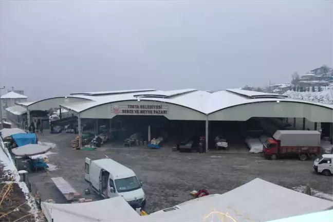 Soğuk Hava Sebze Pazarını Etkiledi