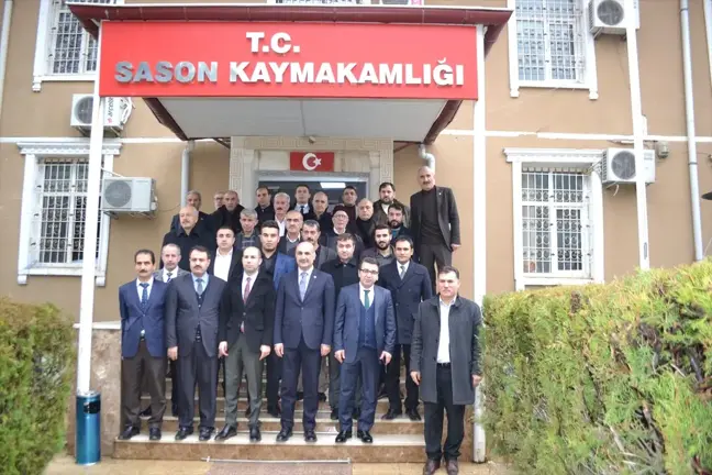 AK Parti Batman Milletvekili Özdemir'den Sason'a Ziyaret