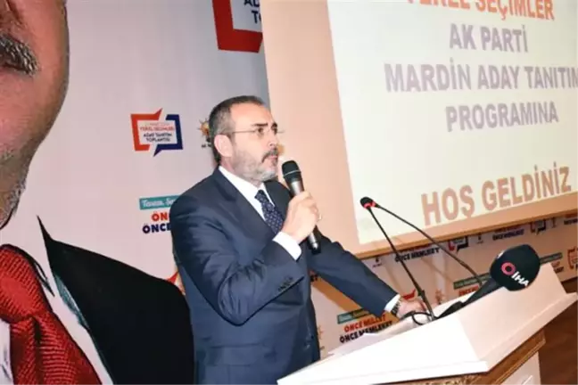 AK Parti Genel Başkan Yardımcısı Mahir Ünal Mardin Adaylarını Tanıttı